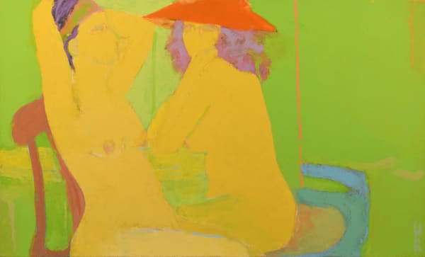 Wesley Rusnell, Seated Yellow Pair, 0.196