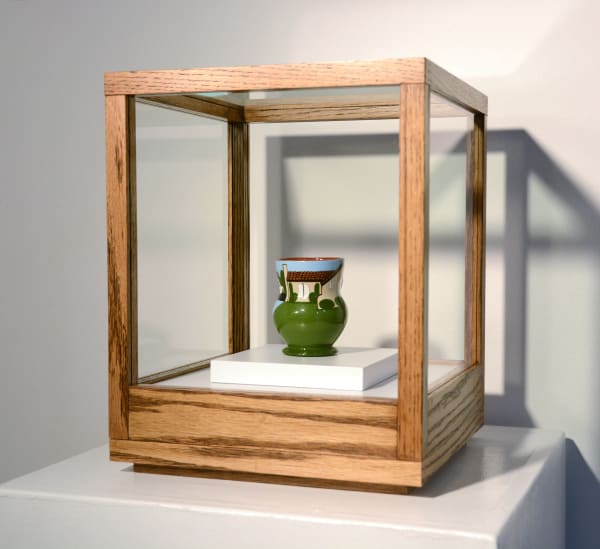 Ken Price, Untitled Painted Cup Urban Scene, ca. 1980