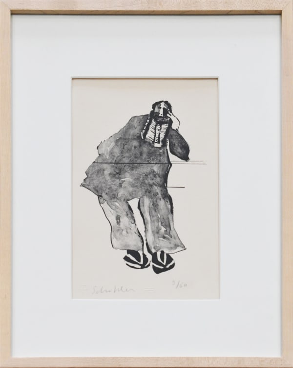 Fritz Scholder, Tired Indian, 1971