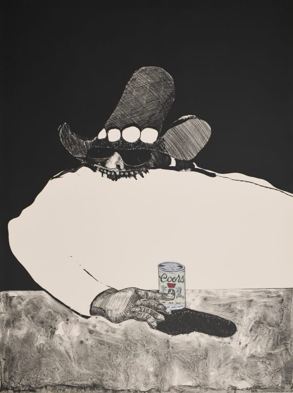 lithograph by Fritz Scholder