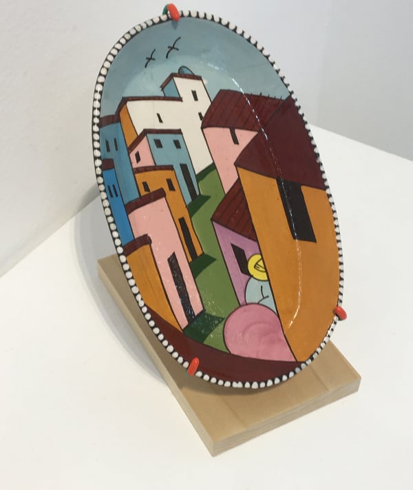 Ken Price, Village Plate, c. 1976