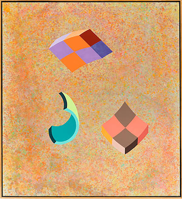 painting by Ronald Davis