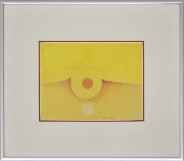 Robert C. Ellis, Volcanoes Series Yellow 2 , 1960s-1970s