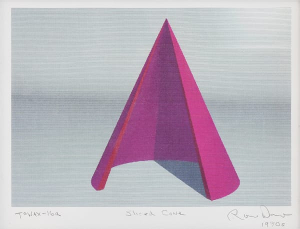 Ronald Davis, Sliced Cone, c. 1990s