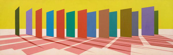 painting by Ronald Davis