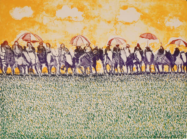 lithograph by Fritz Scholder