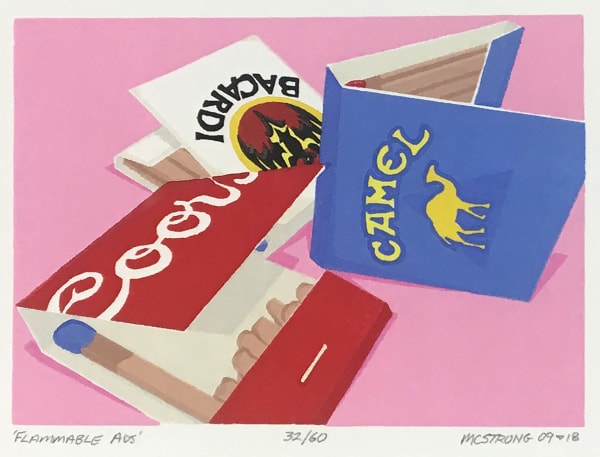 Mark C. Strong, Flammable Ads, 2018