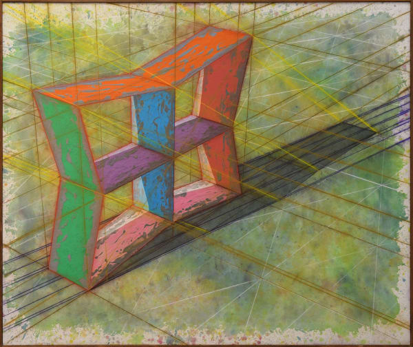 painting by Ronald Davis