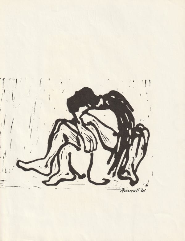 Wesley Rusnell, untiled embrace (2dR16a)