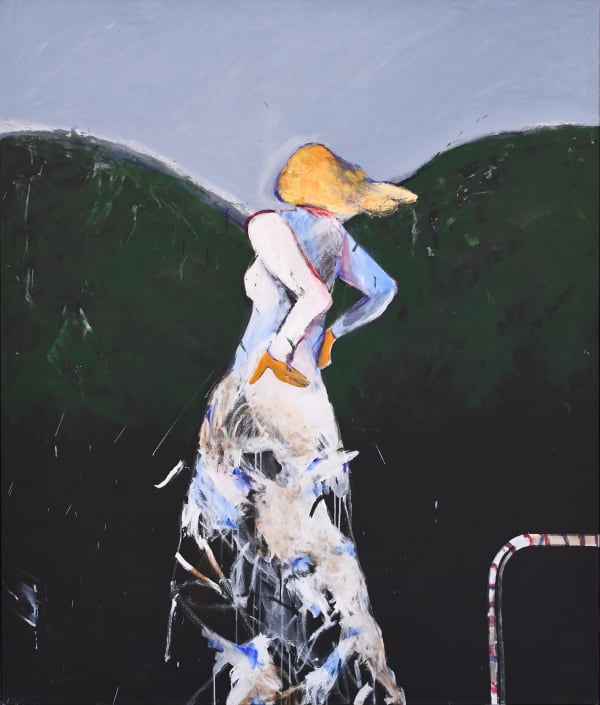 Fritz Scholder, Border #5, 1992