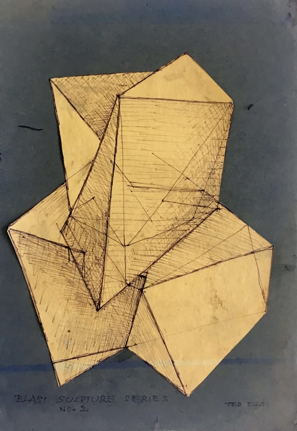 Ted Egri, Blast Sculpture No. 2 (#155a), c. 1960s