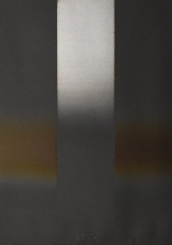 vapor drawing by Larry Bell