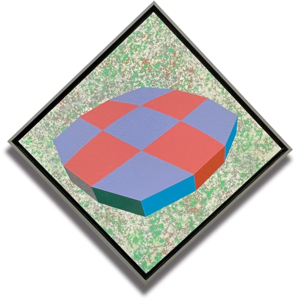 painting by Ronald Davis