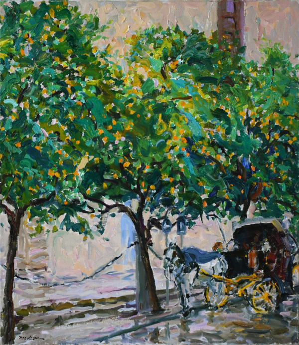 Rod Goebel, Lavender and Ochre Lean, 2009