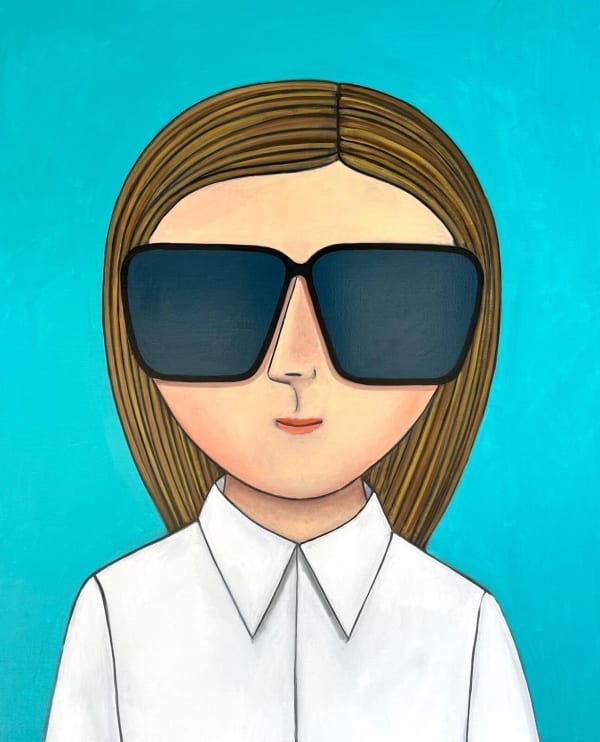 Piussi Giacomo, Girl With Sunglasses , 2025