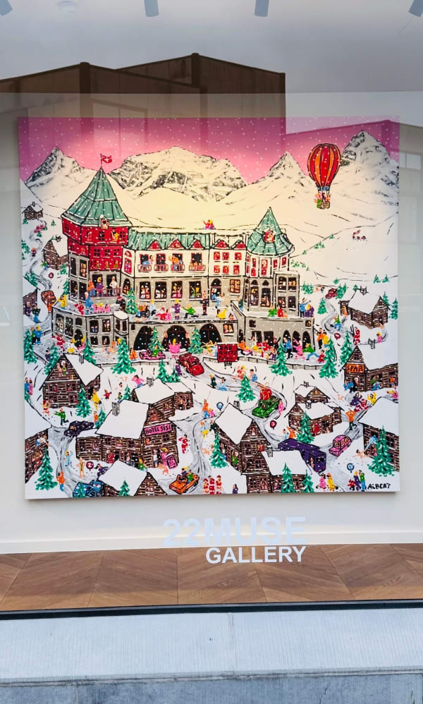 Albert Willem, Bubbles and Blizzards at Badrutt's, November 2025