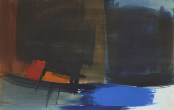 Wilhelmina Barns-Graham 威廉明娜.巴恩斯-格雷厄姆, Untitled (Tarragona Series)《無題》, 1960
