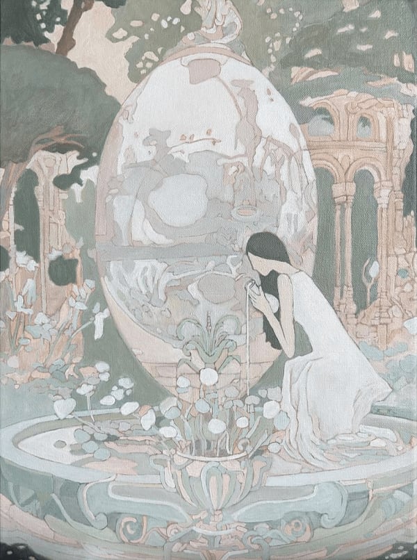 Kwan Yung Yee 關蓉而, Pouring 《傾倒》, 2023