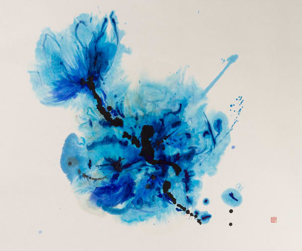 Chloe Ho 何鳳蓮, Blue Flora 《藍花兒》, 2017