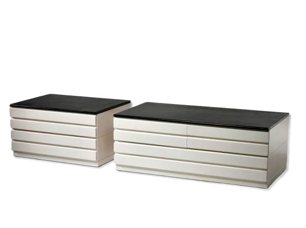 Vico Magistretti, Pair of Samarcanda Chest of Drawers, 1960