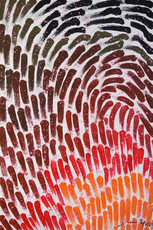 Hsiao Chin 蕭勤, Rainshower-29《陣雨-29》, 1985