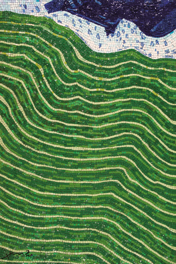 Hsiao Chin 蕭勤, To the Eternal Garden-4《往永久的花園-4》, 1992-2015