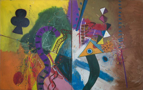 Alan Davie 艾倫.戴維, Transformation of the Serpent No. 3《蛇之轉化 No. 3》, circa 1970