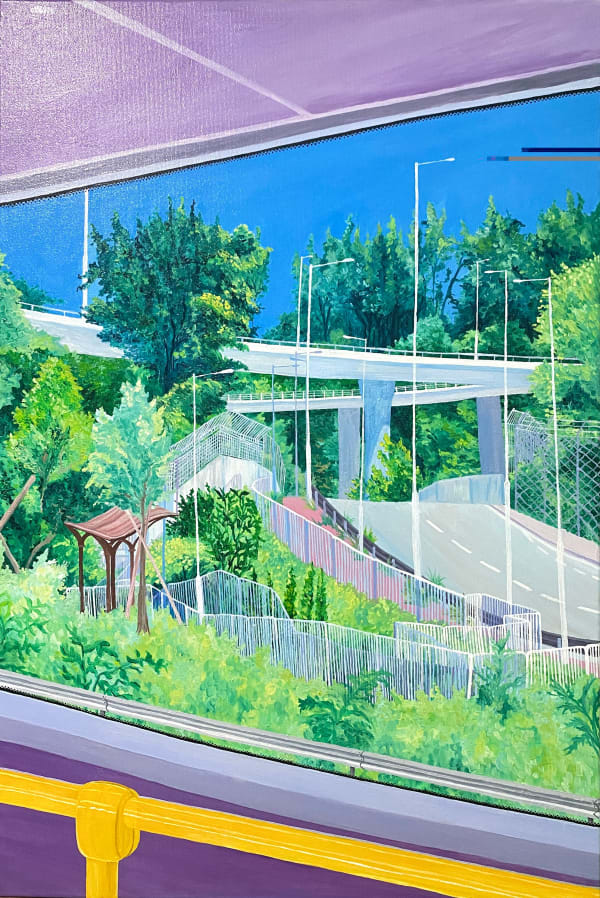 Gladys Ng 伍晴楓, Out of the Window, 2023