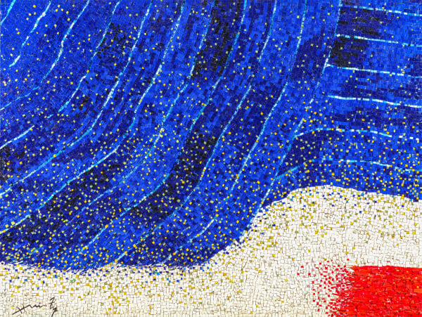 Hsiao Chin 蕭勤, Blue Introspection《藍色之省思》, 2007 - 2018