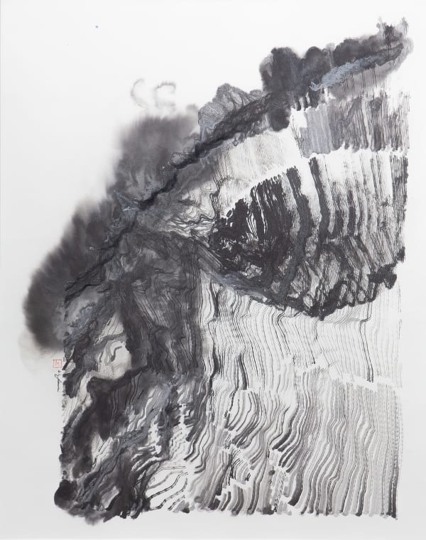 Victor Wong & A.I. Gemini 黃宏達、A.I. Gemini, Far Side of the Moon 0010《月球背面 0010》, 2019
