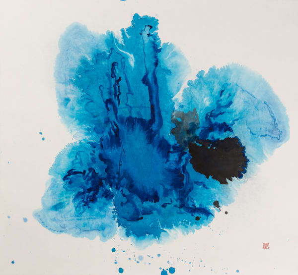 Chloe Ho 何鳳蓮, Blue Flora 2《藍花兒 2》, 2017