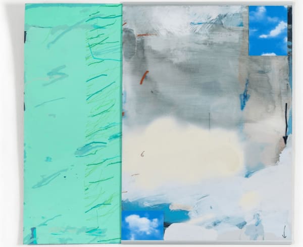 Lau Sze Man 劉詩敏, Cloud squashes the Grassland《雲朵壓扁草地》, 2022