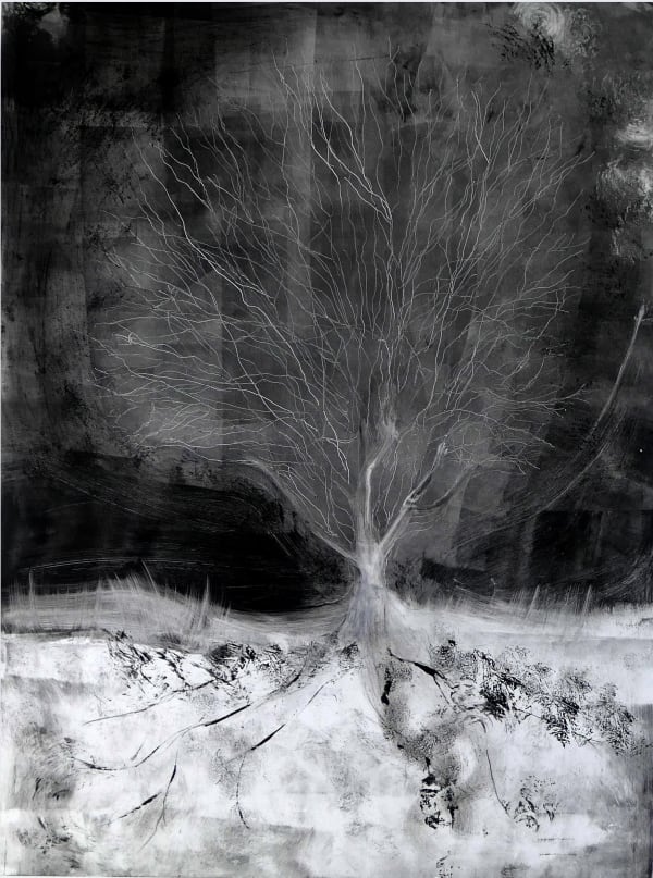 Laurie Dolphin, NOCTURNAL MAPLE TREE, 2022