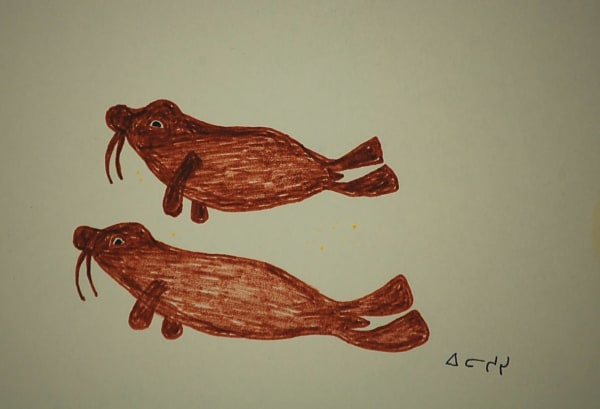 Eleeshushe Parr, Walrus / Morse, ca. 1970