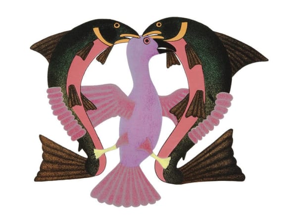 Kenojuak Ashevak, Carried Away, 2007