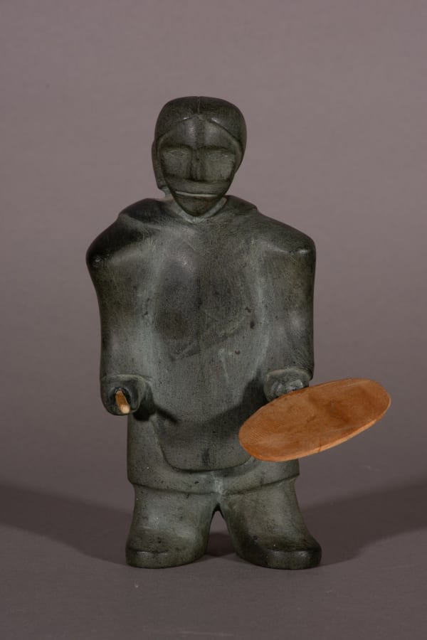 George Tataniq - Mother & Child with Drum/ mere et enfant avec tambour, ca. 1975