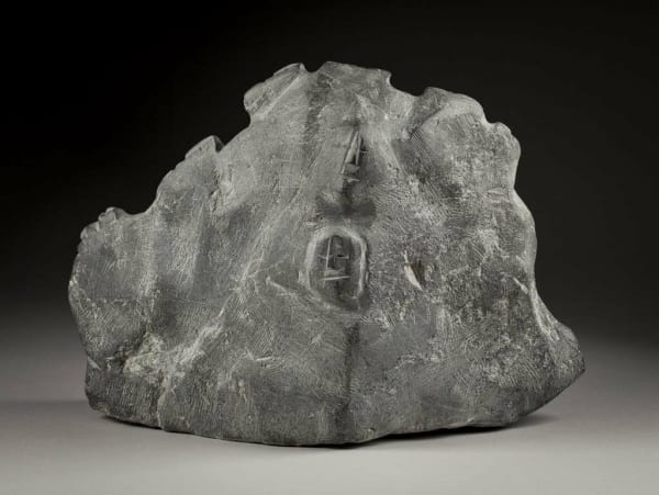 Lucy Tasseor Tutsweetok, Faces Emerging from Stone /visages, ca. 1975