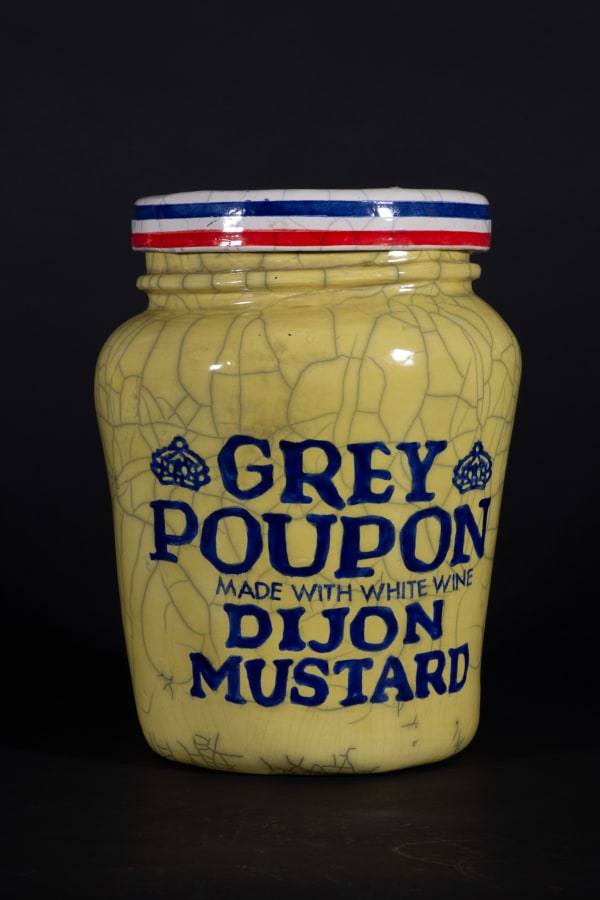 Karen Shapiro, Grey Poupon Jar, 2024