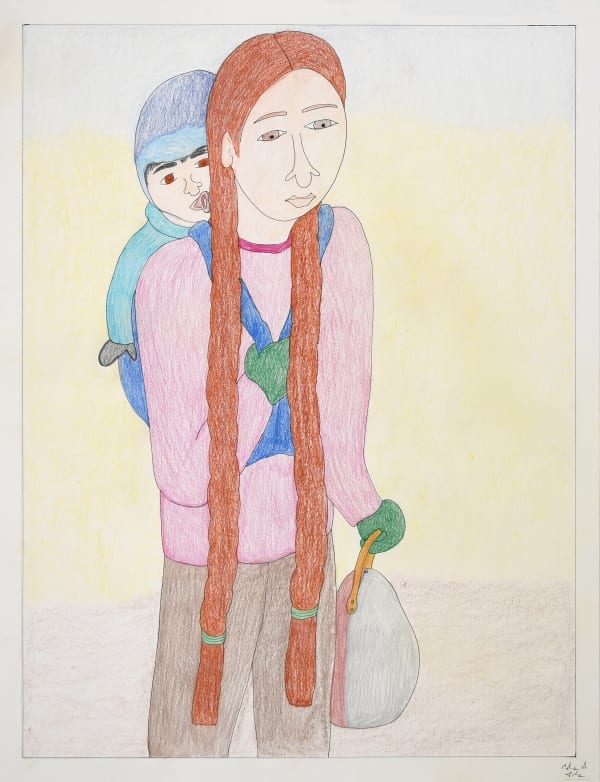 Shuvinai Ashoona, Untitled / Sans Titre (148-2797), 2024