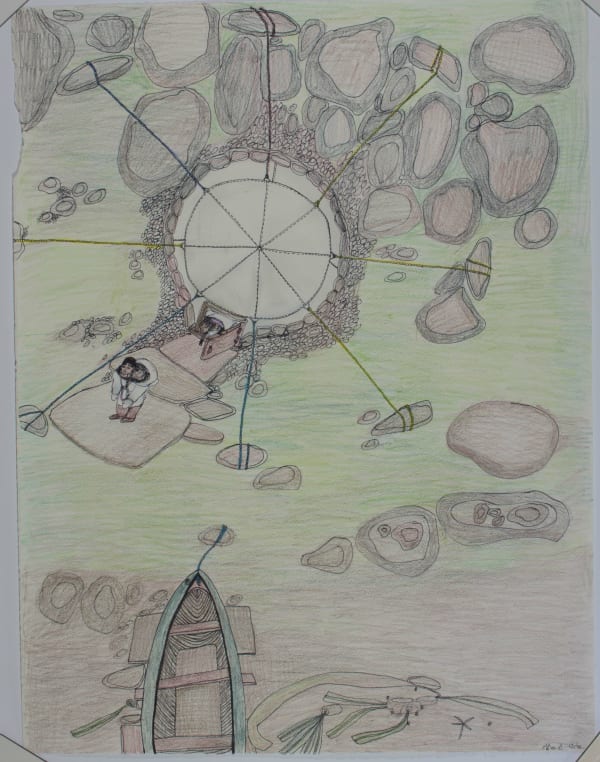 Shuvinai Ashoona, Camp Scene, 2007
