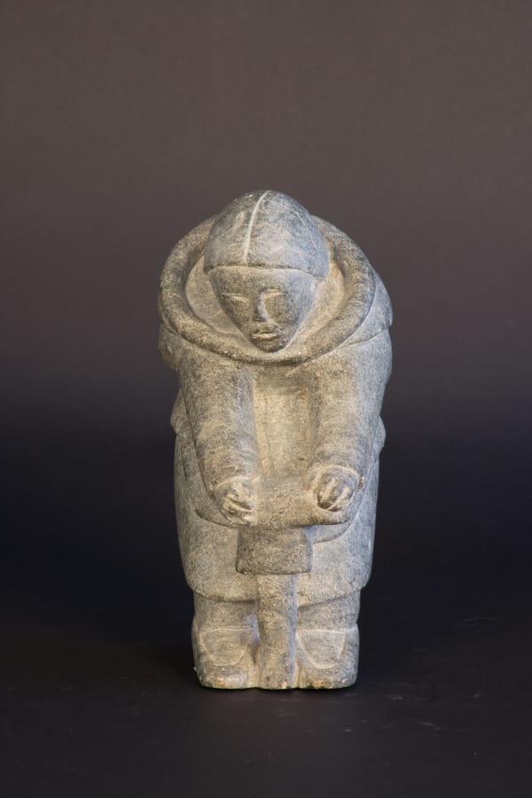 Siasie Kakangak Angutigirk - Woman Stretching Kamik / femme qui tend un kamik, ca. 1960