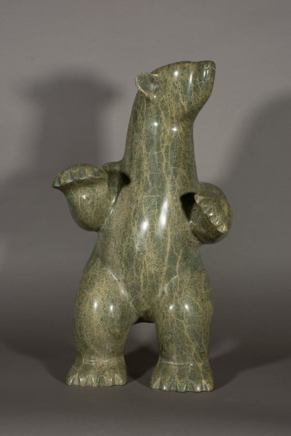 Ashevak Tunnillie - Upright Bear / ours debout, ca. 2000