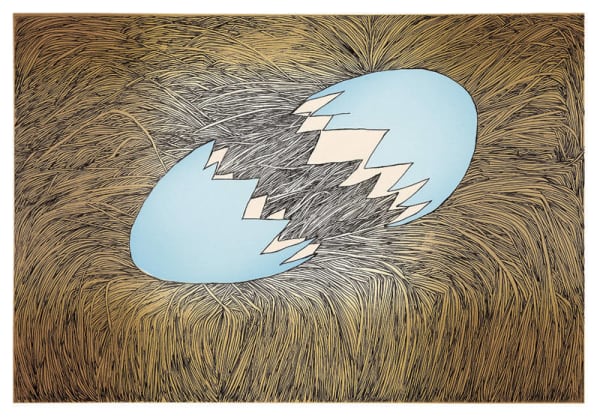 Shuvinai Ashoona, Hatched, 2007