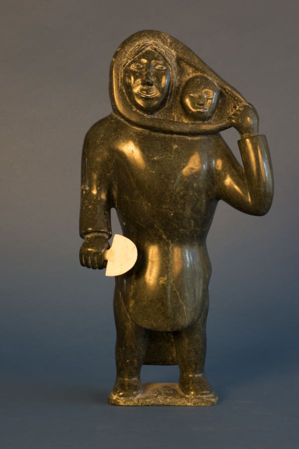 Pitseolak Niviaqsi, Mother & Child / Mere et enfant, 2002