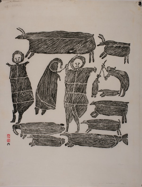 Parr, Men & Walrus, 1961