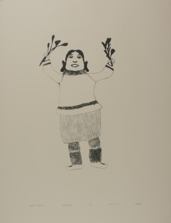 Ulayu Pingwartok, Joyful Woman, 1973