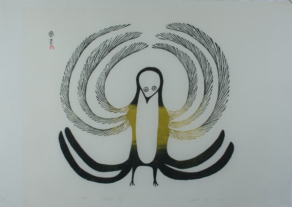 Lucy Qinnuayuak, Bird, 1965
