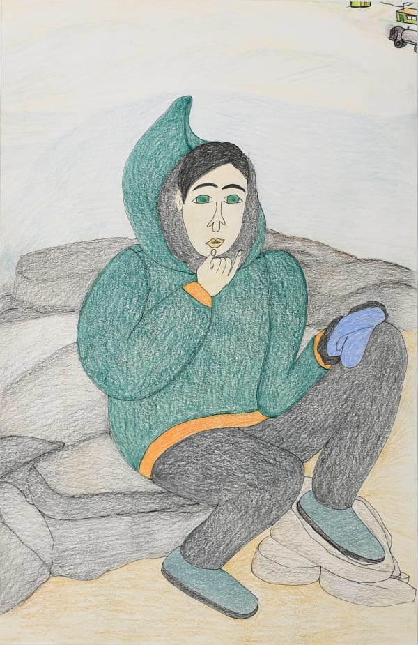 Shuvinai Ashoona, Untitled / Sans Titre (148-2802), 2024