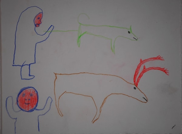 Luke Anowtalik, Caribou Hunt