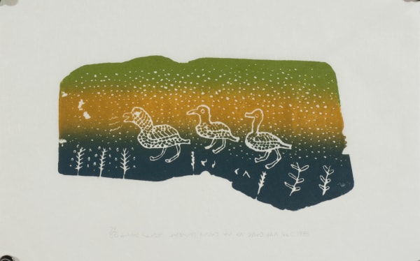 Josie Pamiutu Papialuk, Just Walking Around, 1985